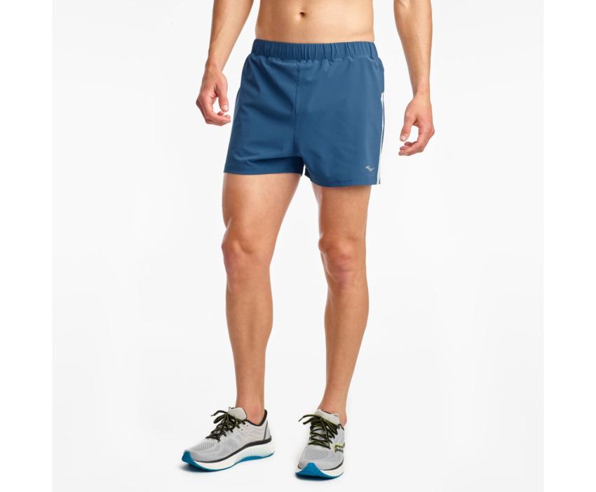 Saucony Outpace 3" Short Ensign Blue | Men Bottoms