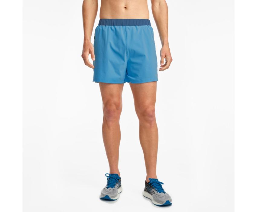 Saucony Outpace 5" Short Bonnie Blue | Men Bottoms