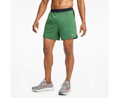 Saucony Outpace 5" Short Greener Pastures | Men Bottoms