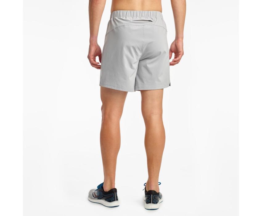 Saucony Outpace 7" Short Alloy | Men Bottoms