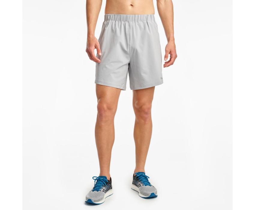 Saucony Outpace 7" Short Alloy | Men Bottoms