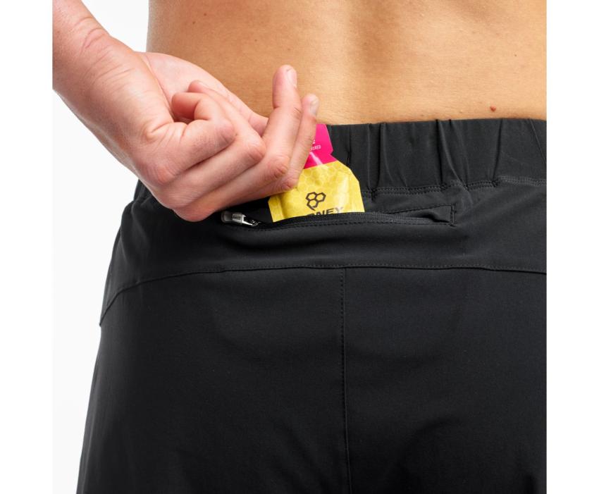 Saucony Outpace 7" Short Black | Men Bottoms