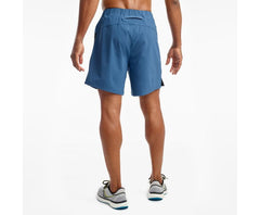 Saucony Outpace 7" Short Ensign Blue | Men Bottoms