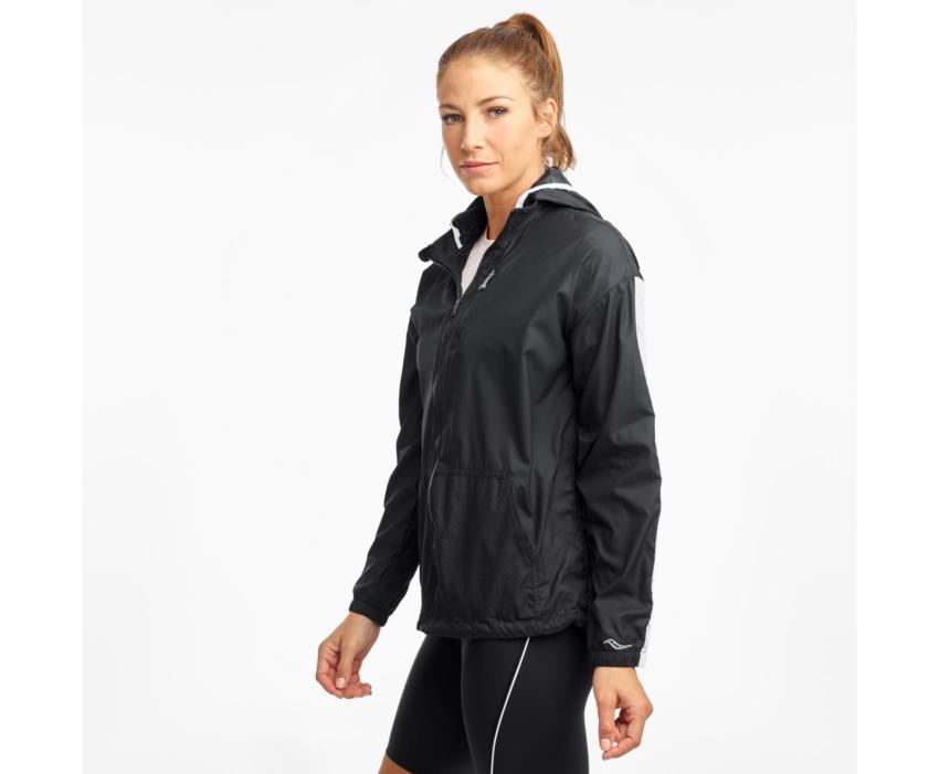 Saucony Packaway Jacket Black | Women Jackets