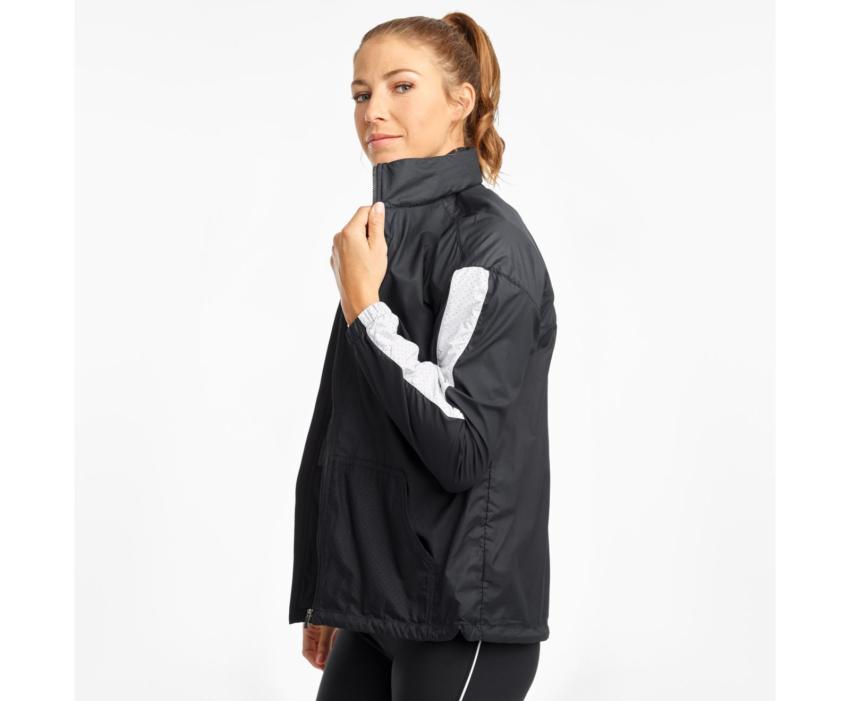 Saucony Packaway Jacket Black | Women Jackets