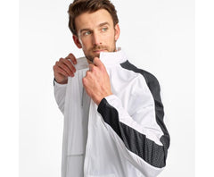 Saucony Packaway Jacket White | Men Jackets