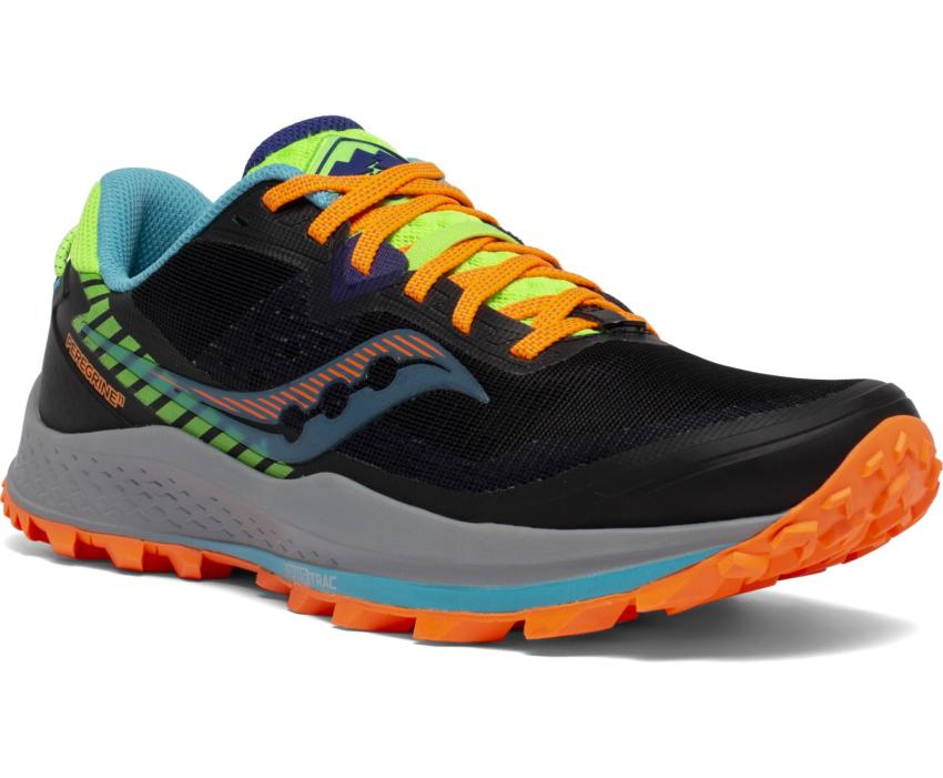 Saucony Peregrine 11 Future / Neon | Men Running