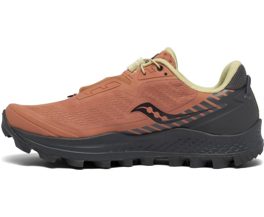 Saucony Peregrine 11 ST Rust / Charcoal | Women Running