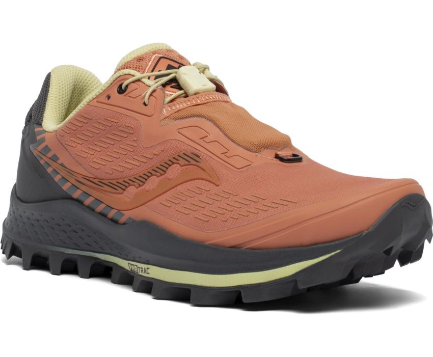 Saucony Peregrine 11 ST Rust / Charcoal | Women Running
