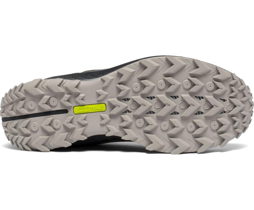 Saucony Peregrine 11 Wide Gravel / Black | Men Running