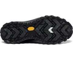 Saucony Peregrine ICE+ Black / Blue | Men Running