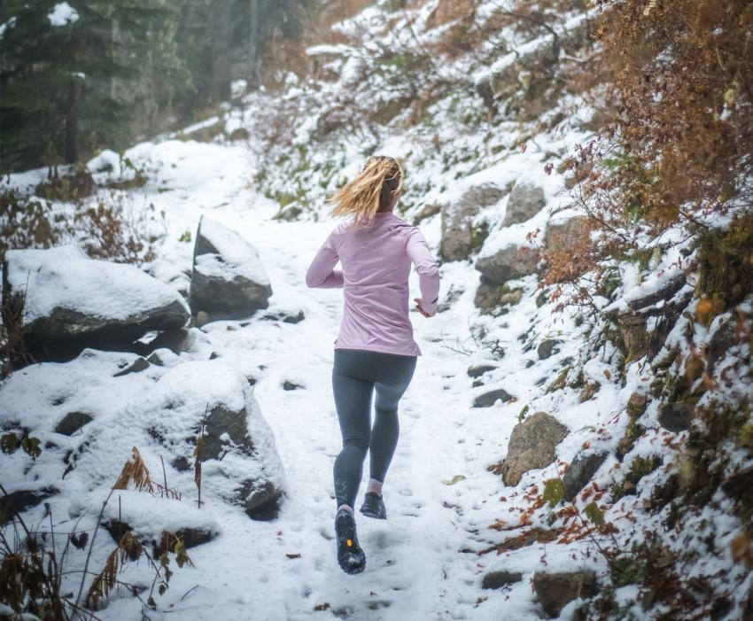 Saucony Peregrine ICE+ Black / Lavender | Women Running