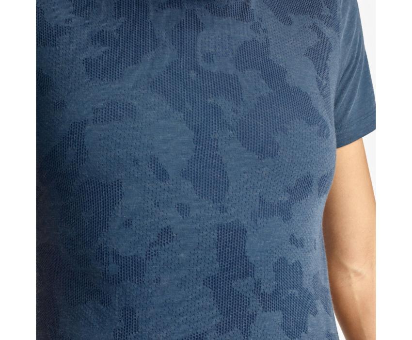 Saucony Ramble Short Sleeve Ensign Blue | Women Tops