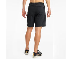 Saucony Rerun 8" 2-1 Short Black | Men Bottoms