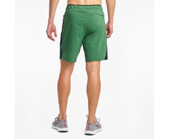 Saucony Rerun 8" 2-1 Short Greener Pastures | Men Bottoms