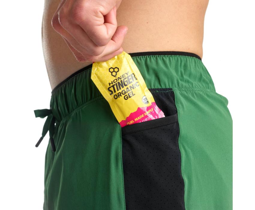 Saucony Rerun 8" 2-1 Short Greener Pastures | Men Bottoms