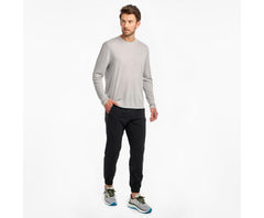 Saucony Rerun Jogger Pant Black | Men Bottoms