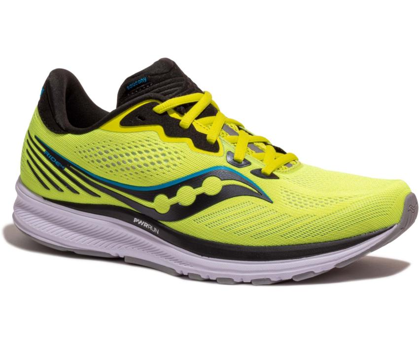 Saucony Ride 14 Citrus / Black | Men Running