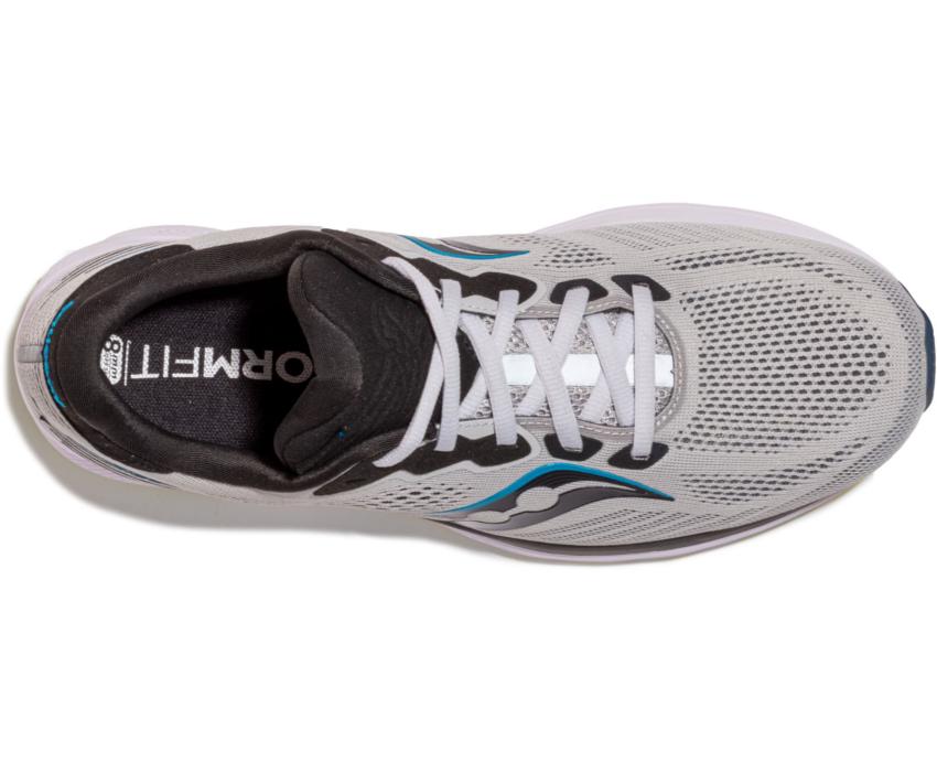 Saucony Ride 14 Fog / Black / Storm | Men Running