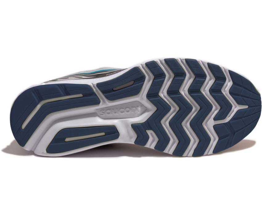 Saucony Ride 14 Fog / Black / Storm | Men Running