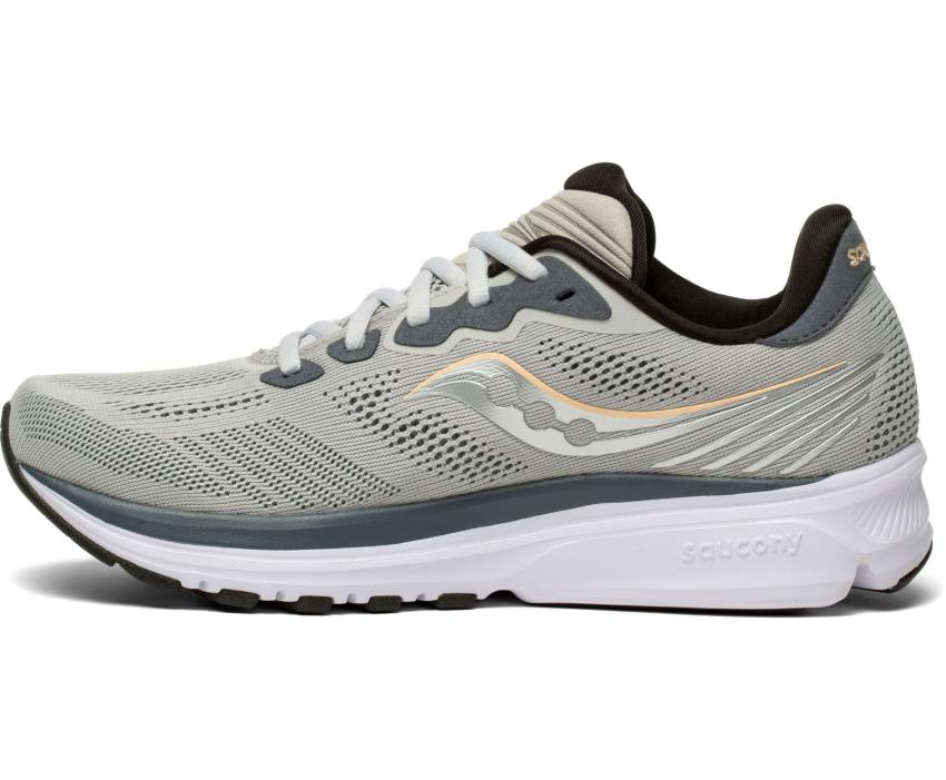 Saucony Ride 14 Fog / Sunset | Women Running