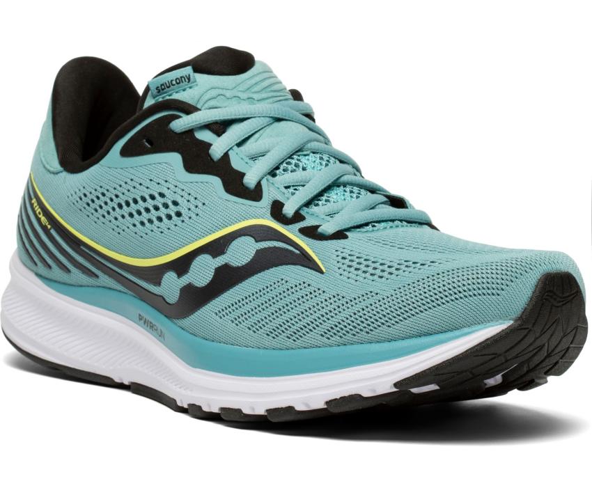 Saucony Ride 14 River / Key Lime | Men Running