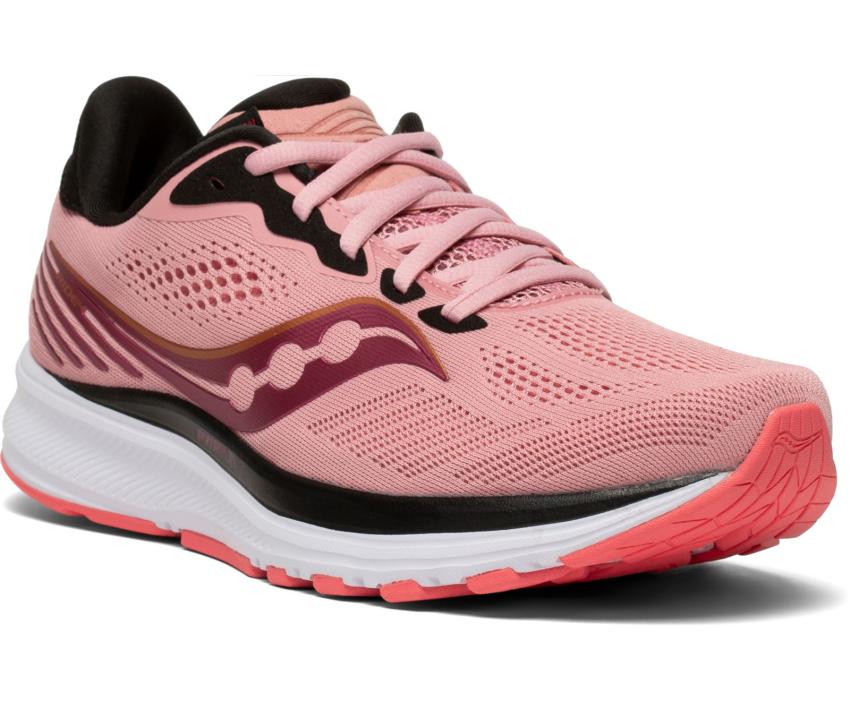 Saucony Ride 14 Rosewater / Punch | Women Running