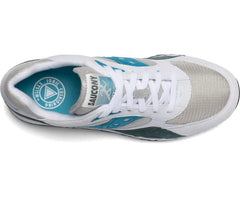 Saucony Shadow 6000 White / Capri / Mallard | Men Originals