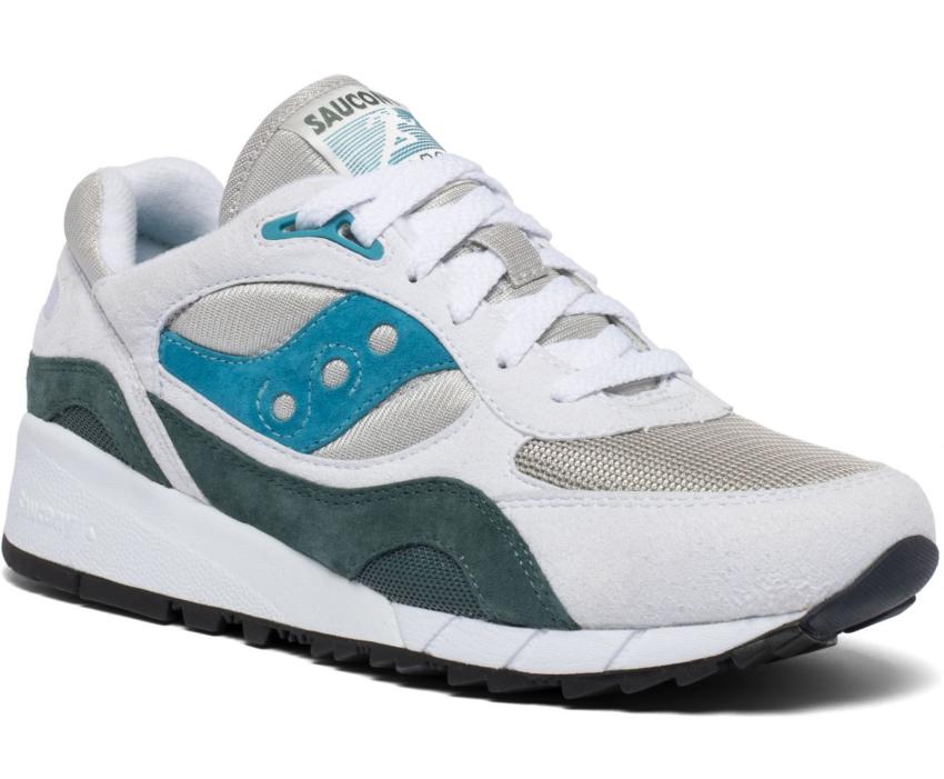 Saucony Shadow 6000 White / Capri / Mallard | Men Originals