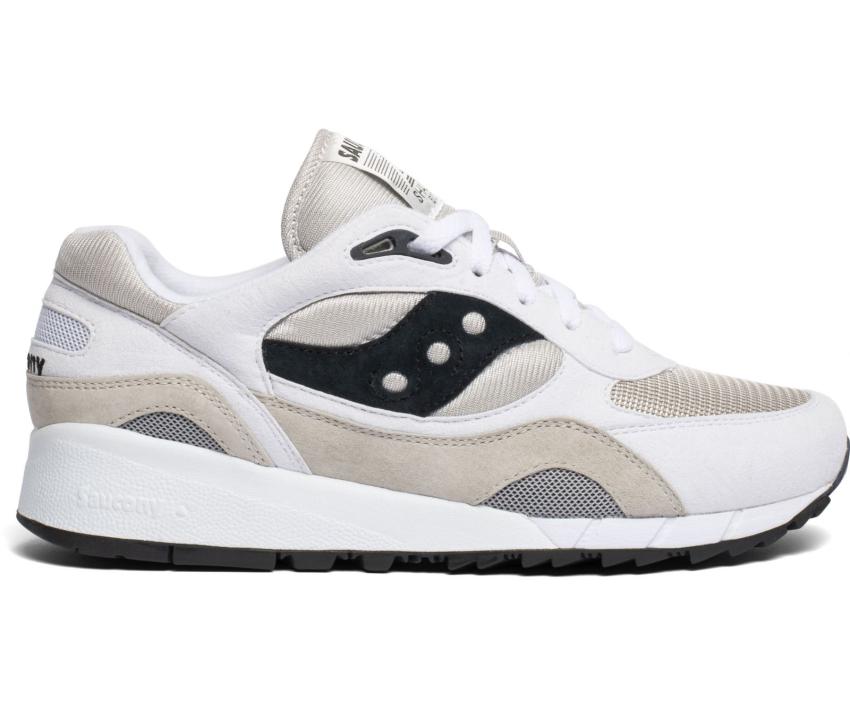 Saucony Shadow 6000 White / Grey / Black | Men Shadow