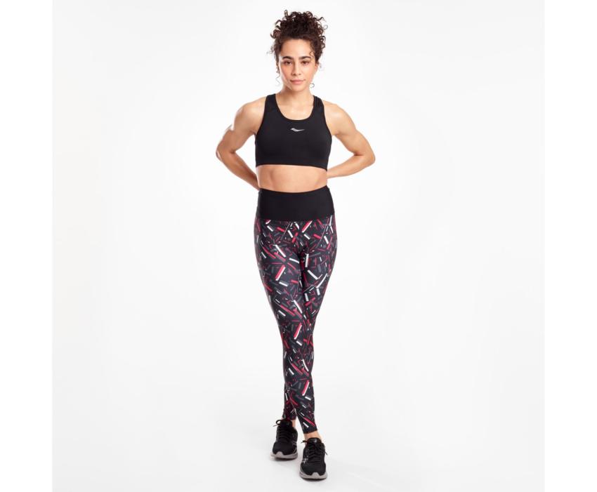 Saucony Skyrocket Bra Black | Women Tops