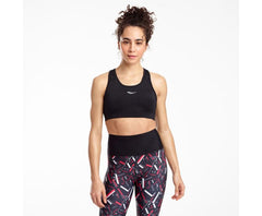 Saucony Skyrocket Bra Black | Women Tops