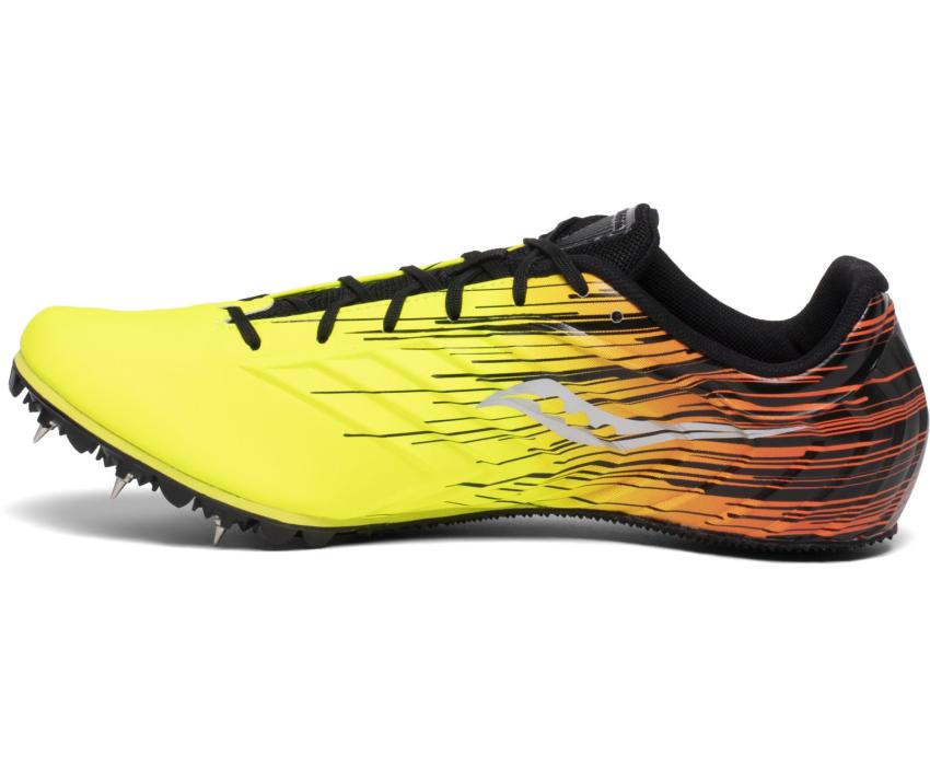 Saucony Spitfire 5 Citron / Black | Men Running