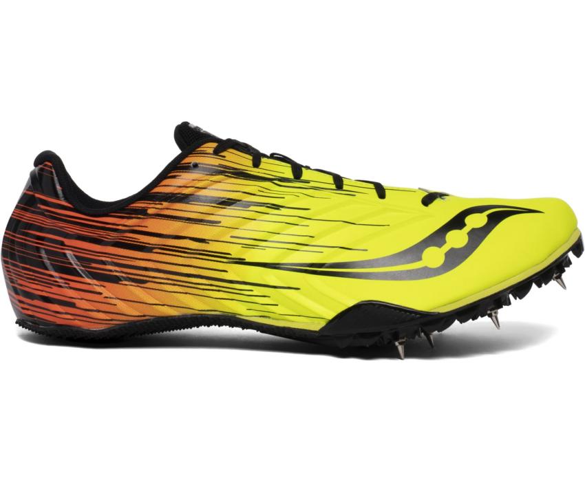 Saucony Spitfire 5 Citron / Black | Men Running