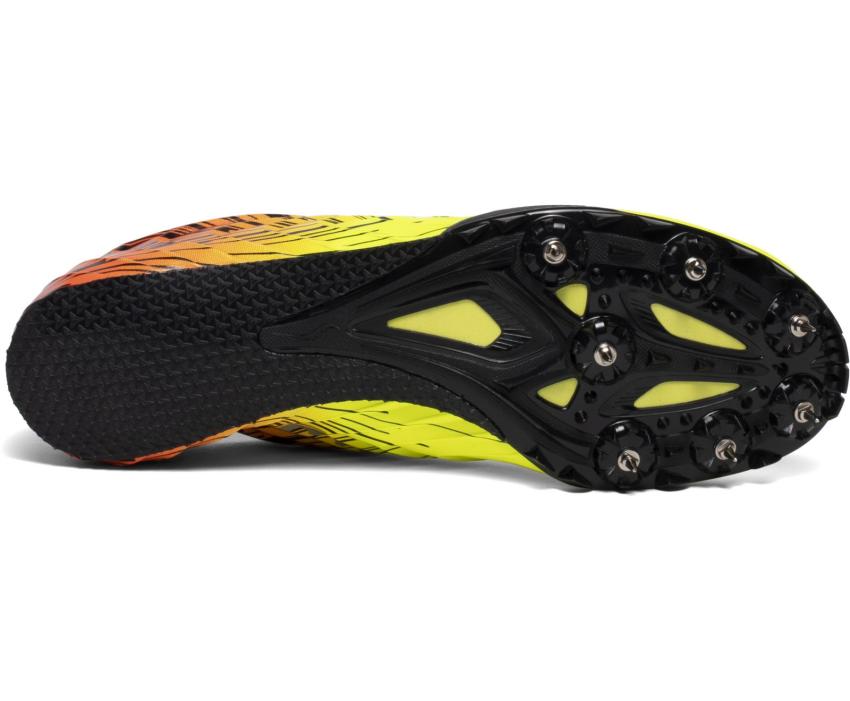 Saucony Spitfire 5 Citron / Black | Men Running