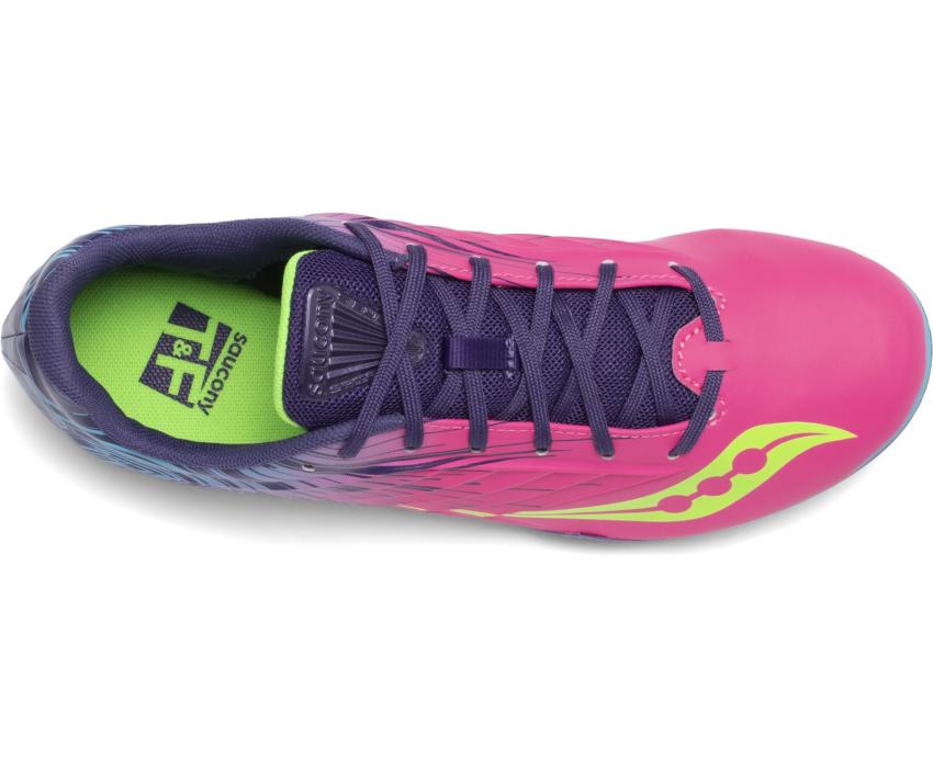 Saucony Spitfire 5 Pink / Purple | Women Running