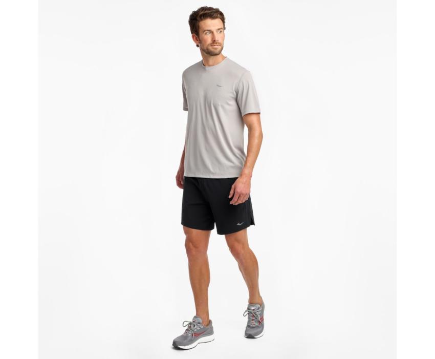 Saucony Stopwatch Short Sleeve Alloy | Men Tops