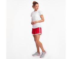 Saucony Stopwatch Short Sleeve White | Women Tops