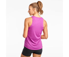 Saucony Stopwatch Singlet Clover | Women Tops
