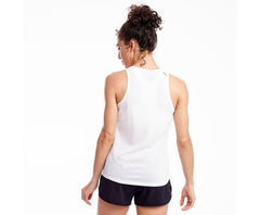 Saucony Stopwatch Singlet White | Women Tops
