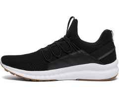Saucony Stretch &amp; Go Glide Black / Gum | Men Running