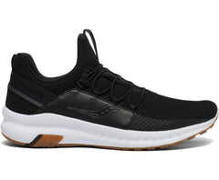 Saucony Stretch &amp; Go Glide Black / Gum | Men Running