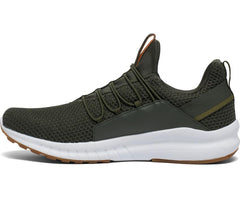 Saucony Stretch &amp; Go Glide Green / Gum | Men Running