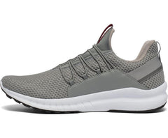 Saucony Stretch &amp; Go Glide Grey / White | Men Running