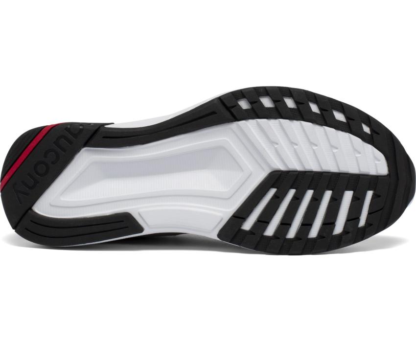 Saucony Stretch &amp; Go Glide Grey / White | Men Running