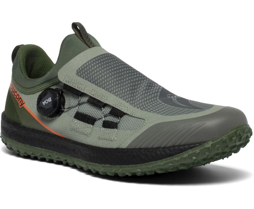 Saucony Switchback 2 Pine / Orange | Men Running