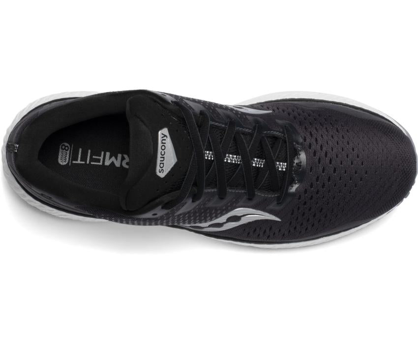 Saucony Triumph 18 Wide Charcoal / White | Men Wide Widths