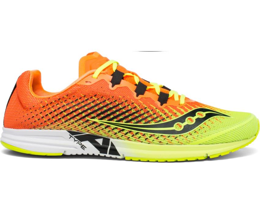 Saucony Type A9 Citron / Orange | Men Running