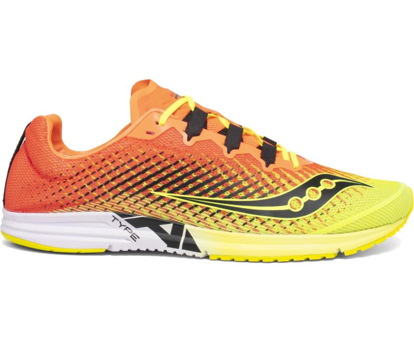 Saucony Type A9 Citron / Pink | Women Running