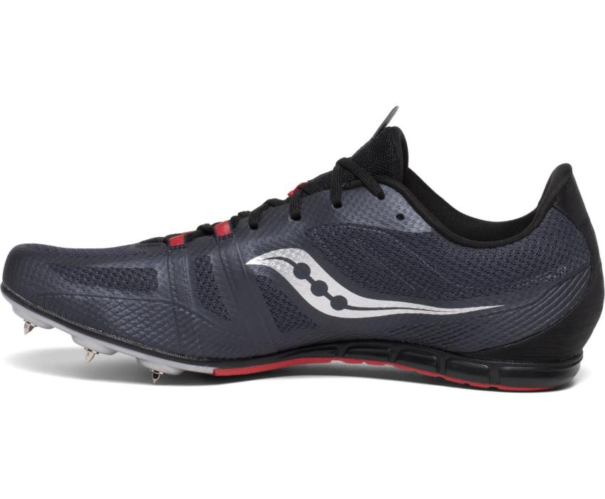 Saucony Vendetta 3 Grey / Black | Men Running